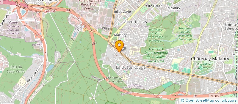 localisation de l'entreprise MONSIEUR OLIVIER SURJOUS  CHATENAY-MALABRY