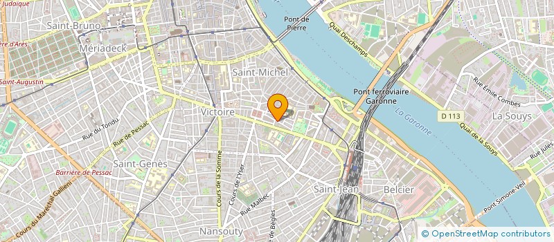 localisation de l'entreprise MONSIEUR OLIVIER SVAHN à BORDEAUX