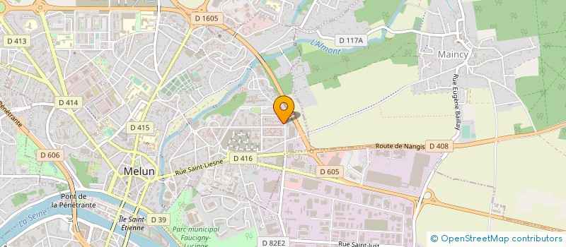 localisation de l'entreprise MONSIEUR OLIVIER SWIATODYCZ DE KISIEL à MELUN