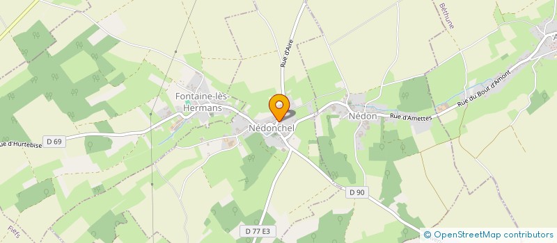 localisation de l'entreprise MONSIEUR OLIVIER SWITAJ  NEDONCHEL