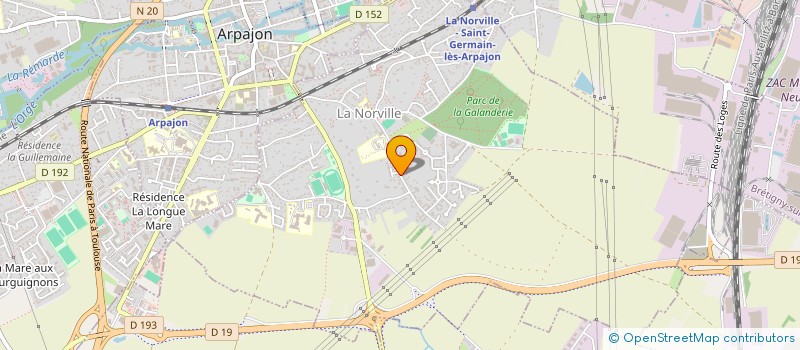 localisation de l'entreprise MONSIEUR OLIVIER SYLVESTRE SEREMES  ARPAJON