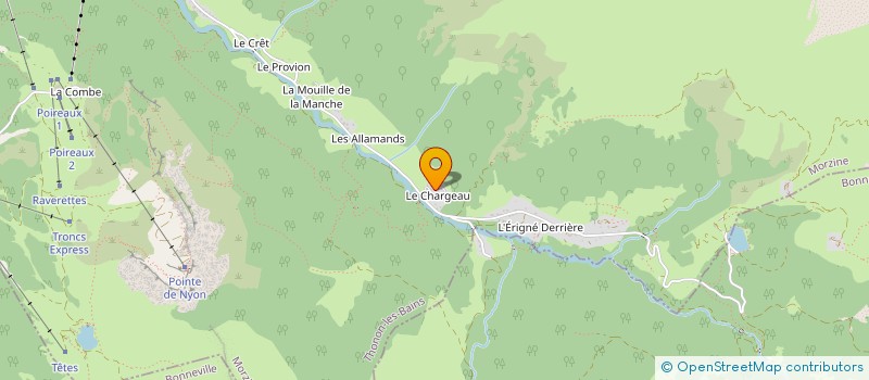 localisation de l'entreprise MONSIEUR OLIVIER TABAC  MORZINE