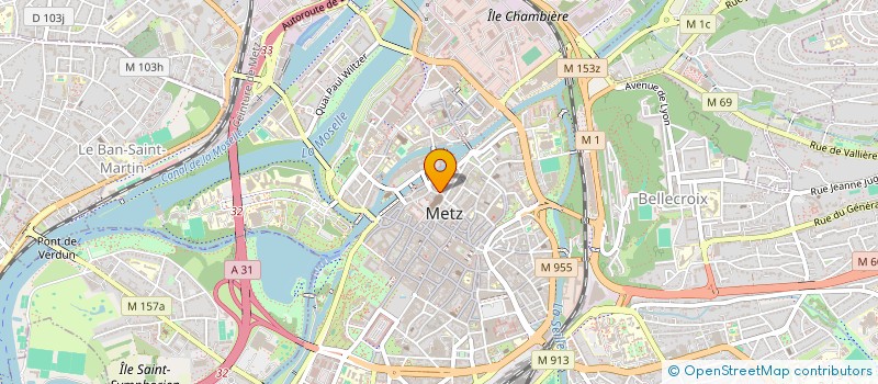 localisation de l'entreprise MONSIEUR OLIVIER TABARD  METZ