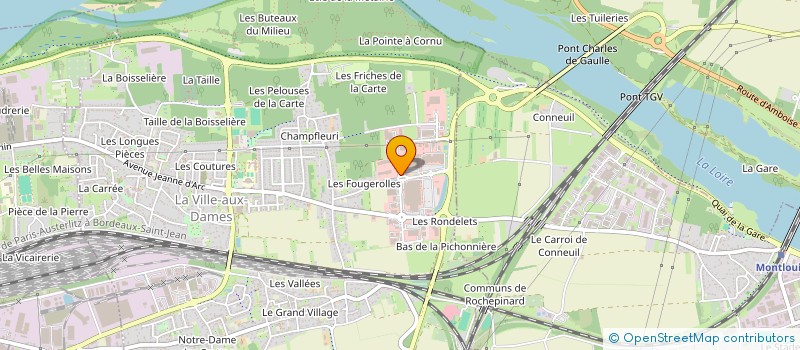 localisation de l'entreprise MONSIEUR OLIVIER TABURET  LA VILLE-AUX-DAMES