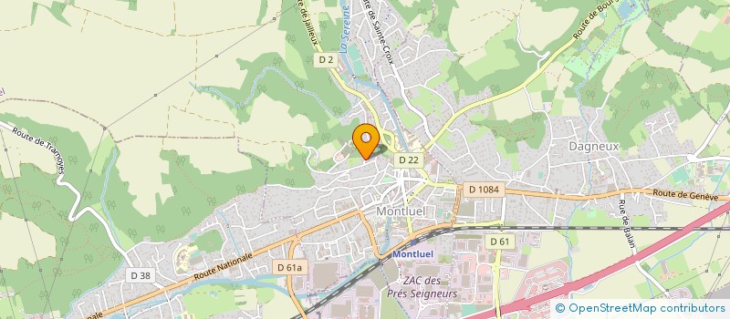 localisation de l'entreprise MONSIEUR OLIVIER TAIEB  MONTLUEL