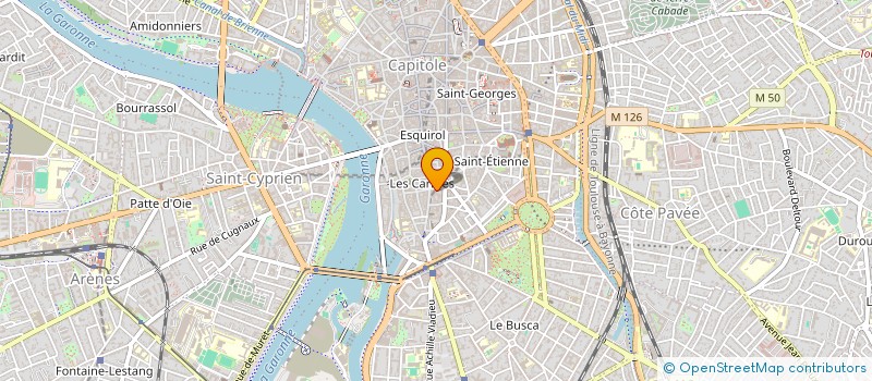 localisation de l'entreprise MONSIEUR OLIVIER TAMAIN  TOULOUSE