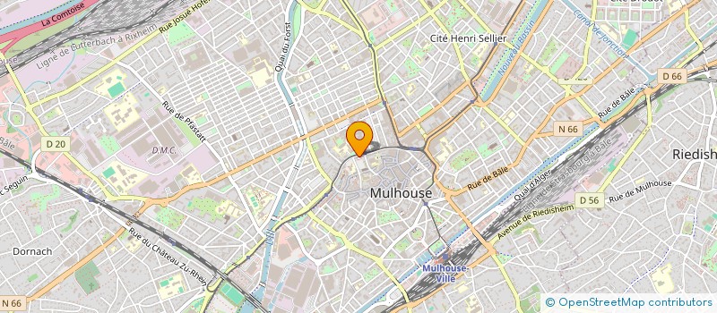 localisation de l'entreprise MONSIEUR OLIVIER TANDIAN  MULHOUSE