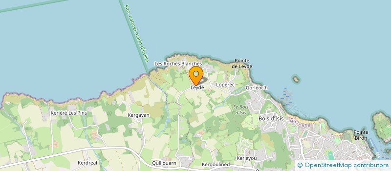 localisation de l'entreprise MONSIEUR OLIVIER TANGUY  DOUARNENEZ