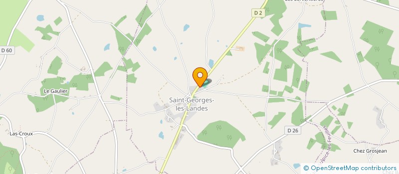localisation de l'entreprise MONSIEUR OLIVIER TARTARIN à SAINT-GEORGES-LES-LANDES