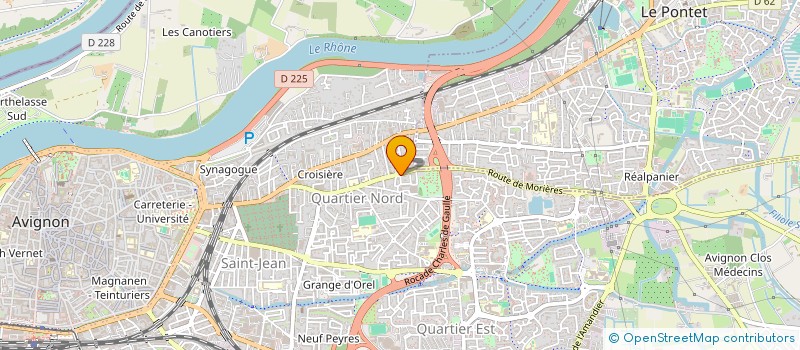 localisation de l'entreprise MONSIEUR OLIVIER TCHINDA KAPOHO  AVIGNON