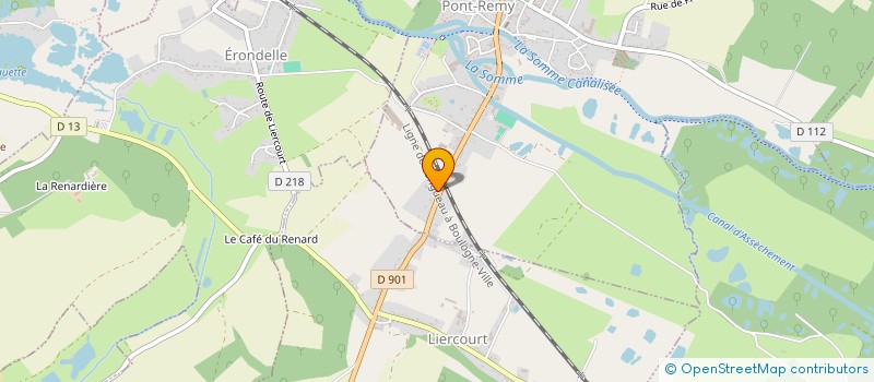 localisation de l'entreprise MONSIEUR OLIVIER TEMPIER  PONT-REMY