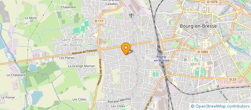 localisation de l'entreprise MONSIEUR OLIVIER TESORIELLI  SAINT-DENIS-LES-BOURG