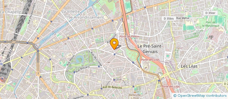 localisation de l'entreprise MONSIEUR OLIVIER TESTART  PARIS