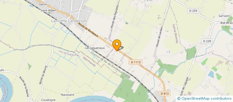 localisation de l'entreprise MONSIEUR OLIVIER TEXIER  SAINT-MARTIN-PETIT