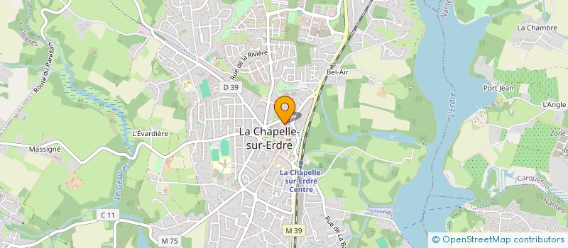 localisation de l'entreprise MONSIEUR OLIVIER THEBAULT à LA CHAPELLE-SUR-ERDRE