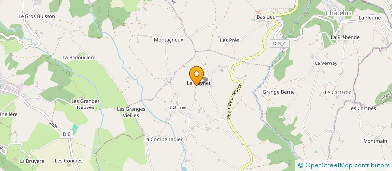 localisation de l'entreprise MONSIEUR OLIVIER THELISSON  GRAMMOND