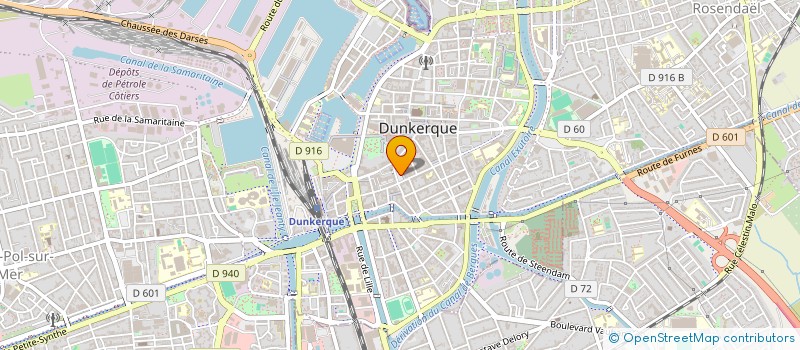 localisation de l'entreprise MONSIEUR OLIVIER THERY à DUNKERQUE