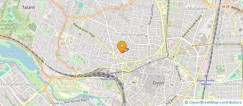 localisation de l'entreprise MONSIEUR OLIVIER THEVENIN à DIJON