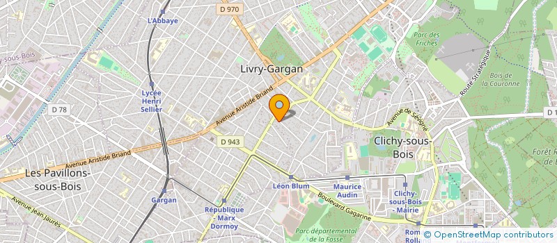 localisation de l'entreprise MONSIEUR OLIVIER THEVIN à LIVRY-GARGAN