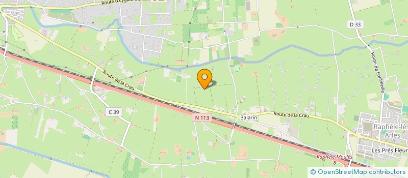 localisation de l'entreprise MONSIEUR OLIVIER THIBAUD  ARLES