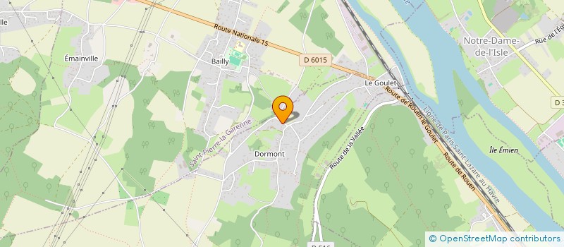 localisation de l'entreprise MONSIEUR OLIVIER THIERRY  SAINT-PIERRE-DE-BAILLEUL