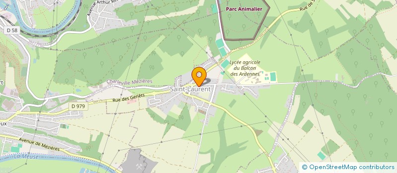 localisation de l'entreprise MONSIEUR OLIVIER THIRY  AIGLEMONT