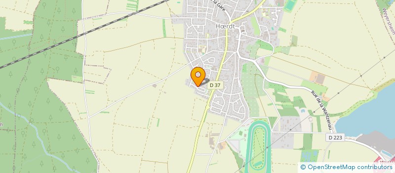 localisation de l'entreprise MONSIEUR OLIVIER THOMANN  HRDT