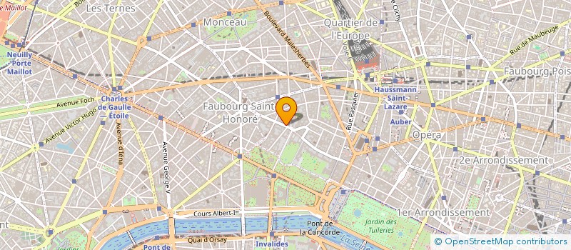 localisation de l'entreprise MONSIEUR OLIVIER THOMAS  PARIS