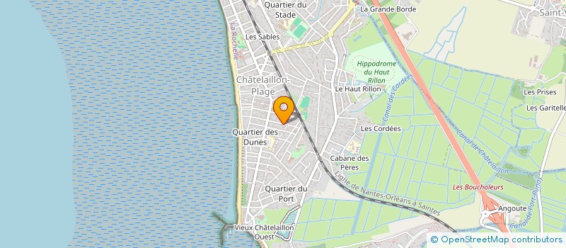 localisation de l'entreprise MONSIEUR OLIVIER THOMAS à CHATELAILLON-PLAGE