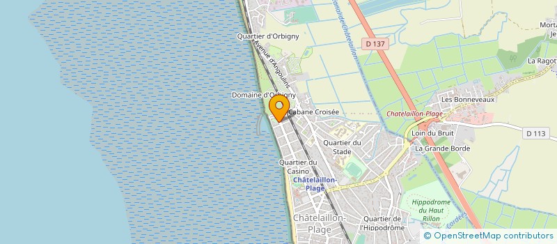 localisation de l'entreprise MONSIEUR OLIVIER THOMAS à CHATELAILLON-PLAGE