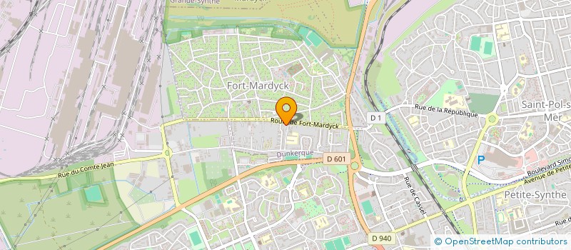 localisation de l'entreprise MONSIEUR OLIVIER THOMAS à DUNKERQUE