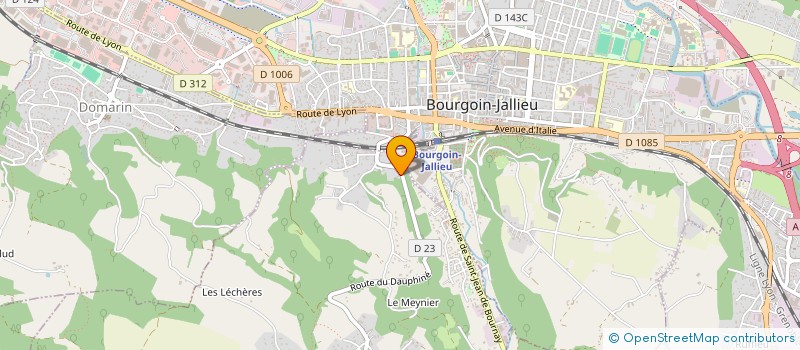 localisation de l'entreprise MONSIEUR OLIVIER THONON  MAUBEC