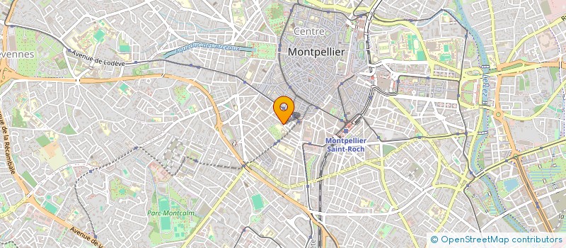 localisation de l'entreprise MONSIEUR OLIVIER THOUIN  MONTPELLIER