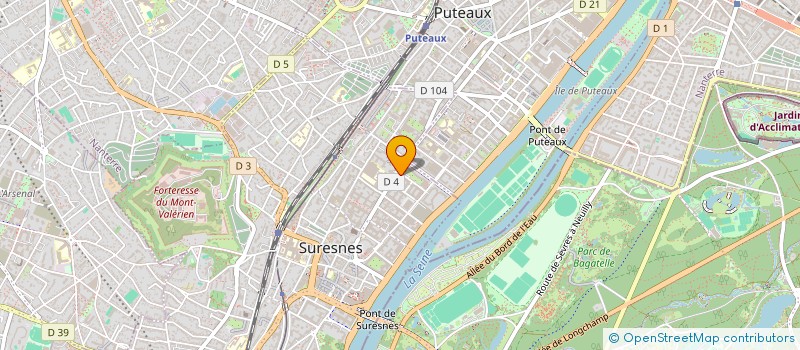 localisation de l'entreprise MONSIEUR OLIVIER THOUSEAU à SURESNES