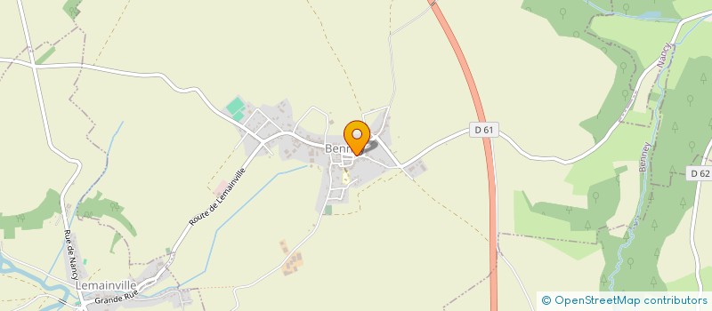 localisation de l'entreprise MONSIEUR OLIVIER THOUVENOT  BRALLEVILLE