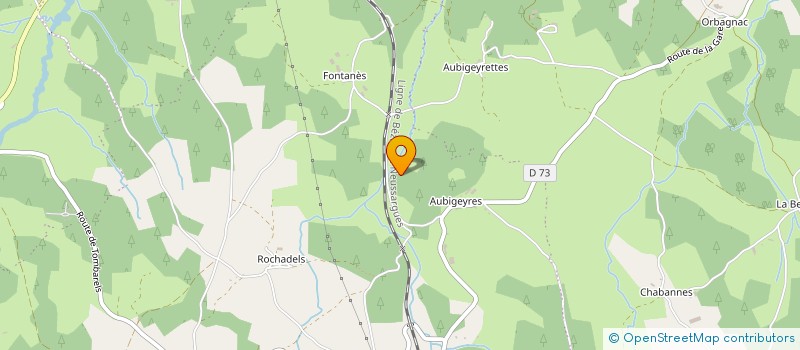 localisation de l'entreprise MONSIEUR OLIVIER TICHET  PEYRE EN AUBRAC