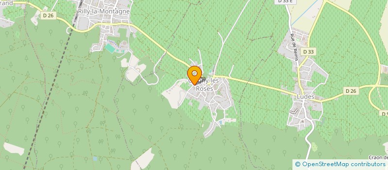 localisation de l'entreprise MONSIEUR OLIVIER TIXIER  CHIGNY-LES-ROSES