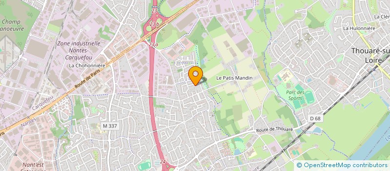 localisation de l'entreprise MONSIEUR OLIVIER TIZIO  SAINTE-LUCE-SUR-LOIRE