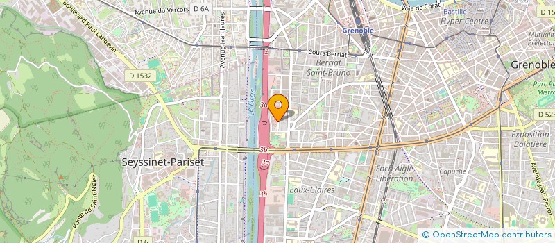 localisation de l'entreprise MONSIEUR OLIVIER TOLEDO à GRENOBLE