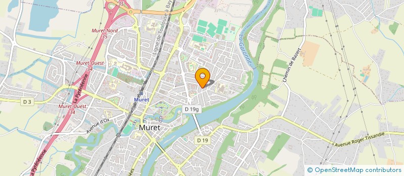 localisation de l'entreprise MONSIEUR OLIVIER TONIAZZO  EAUNES