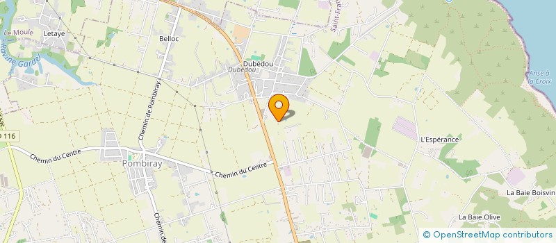 localisation de l'entreprise MONSIEUR OLIVIER TONTON  SAINT-FRANCOIS