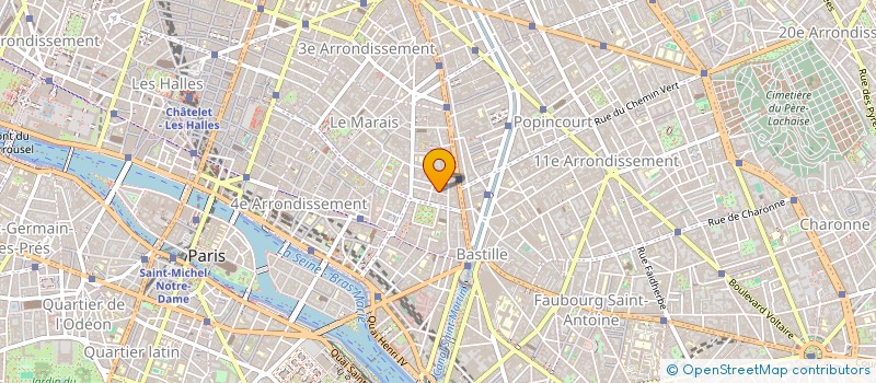 localisation de l'entreprise MONSIEUR OLIVIER TORETTE  PARIS