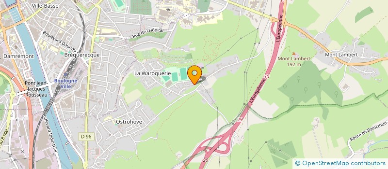 localisation de l'entreprise MONSIEUR OLIVIER TOROND  ST MARTIN BOULOGNE