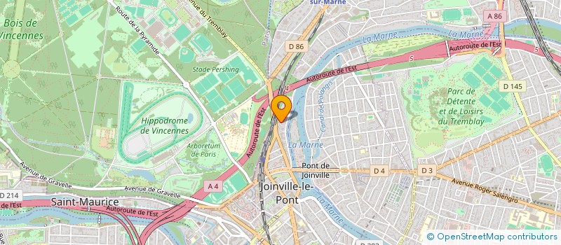 localisation de l'entreprise MONSIEUR OLIVIER TOULET MORLANNE  JOINVILLE-LE-PONT