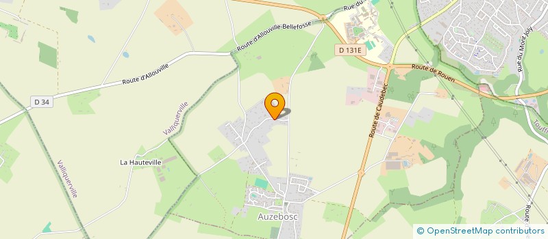 localisation de l'entreprise MONSIEUR OLIVIER TOULIC  AUZEBOSC