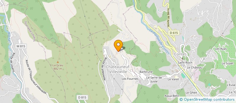 localisation de l'entreprise MONSIEUR OLIVIER TOURNIAIRE  CHATEAUNEUF-VILLEVIEILLE