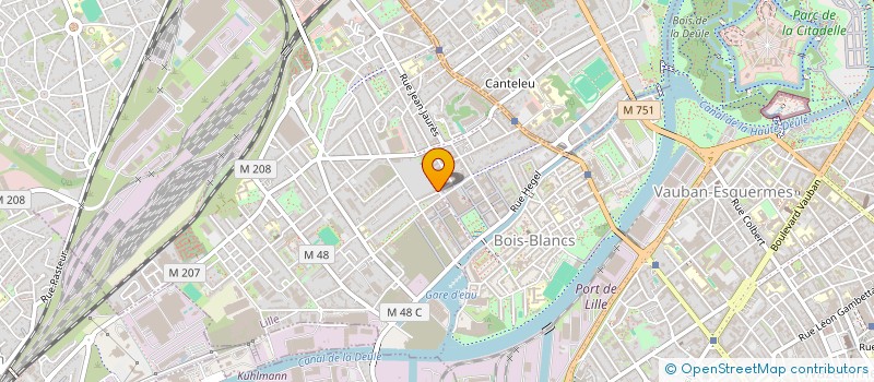localisation de l'entreprise MONSIEUR OLIVIER TOURRET à LILLE