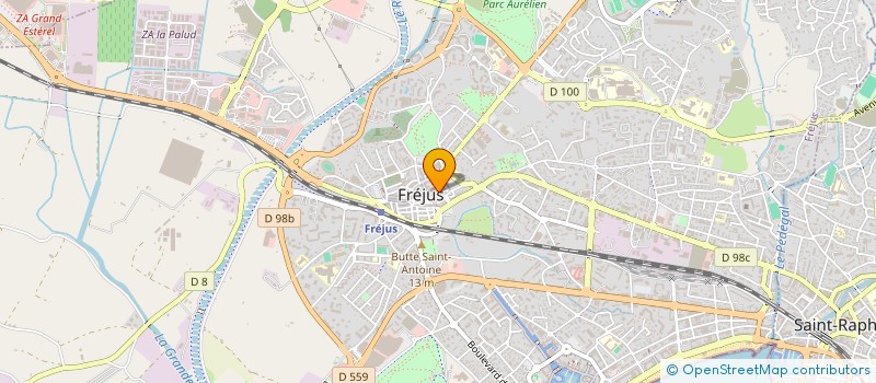 localisation de l'entreprise MONSIEUR OLIVIER TRAMONI à FREJUS