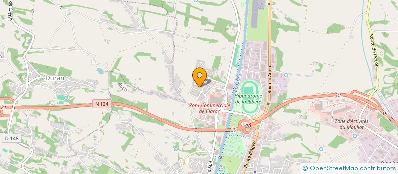 localisation de l'entreprise MONSIEUR OLIVIER TRAVERSIER  AUCH