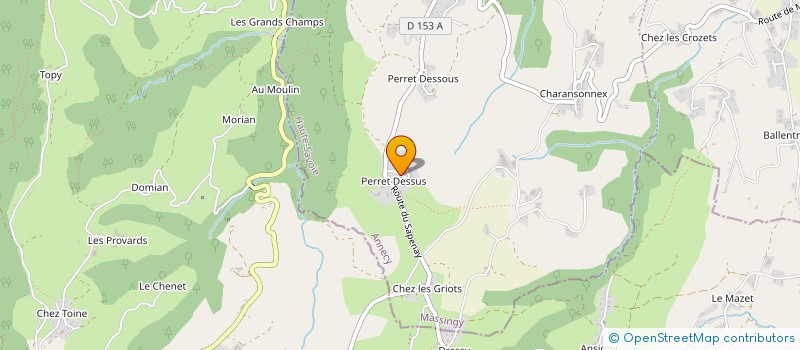 localisation de l'entreprise MONSIEUR OLIVIER TREHIN  MASSINGY